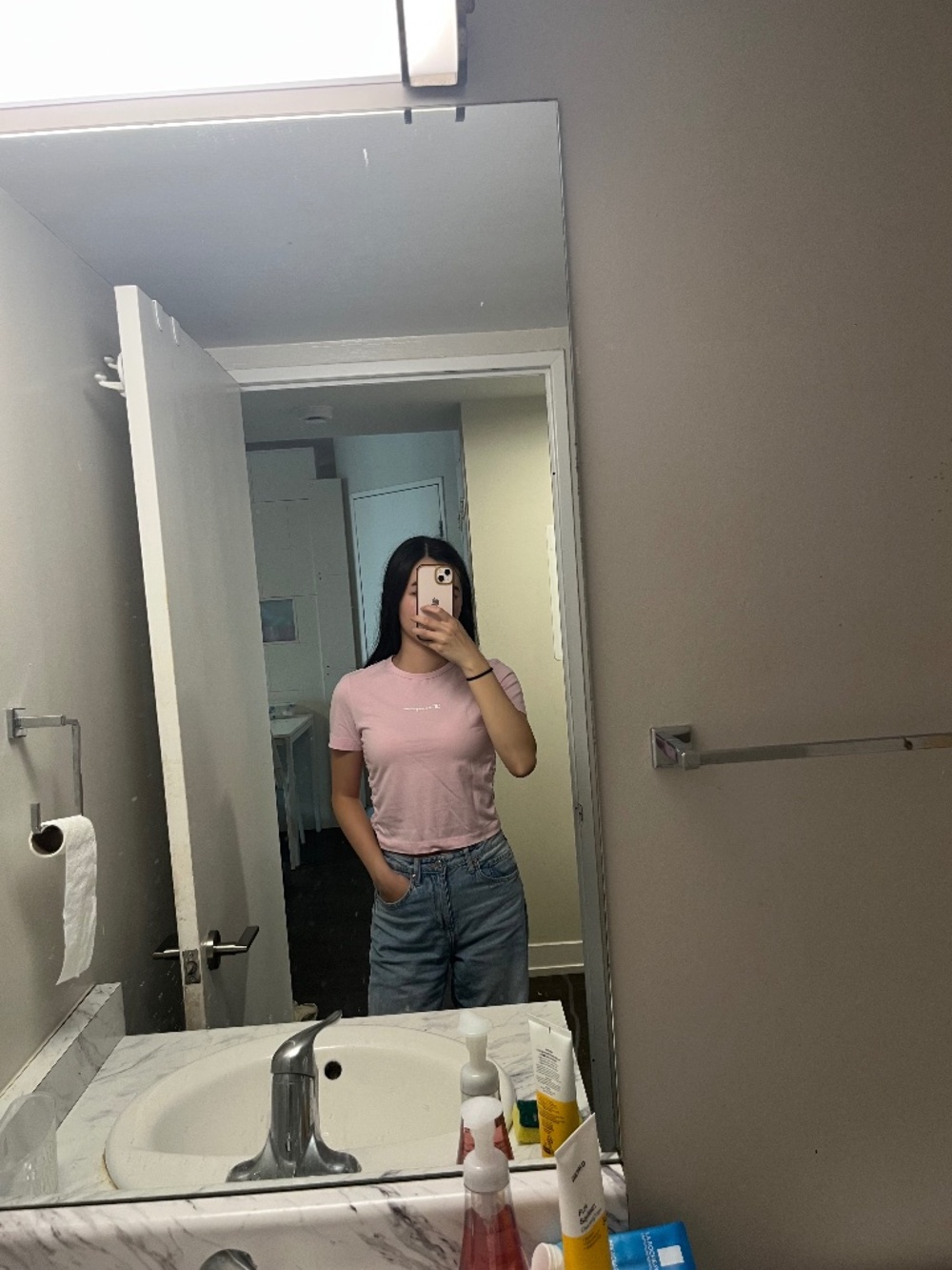 Champion T-Shirt, Pink, M